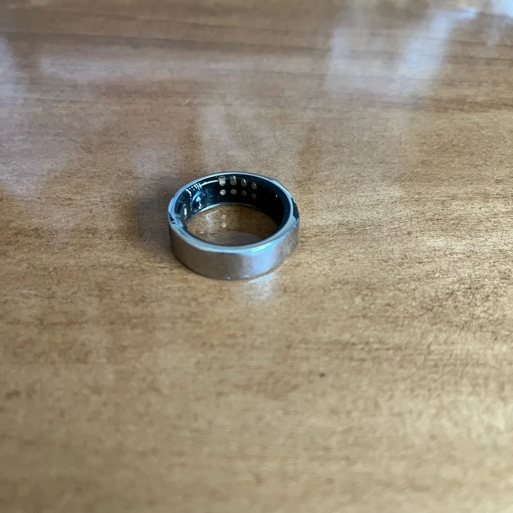 Oura Ring, Gen 3, Silver, Size 11, Gently used.